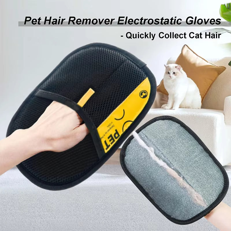 Remove Pet Hair in Seconds — No Sticky Rollers or Refills