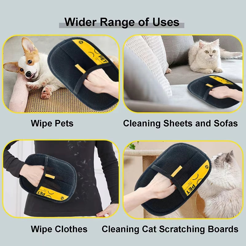 Remove Pet Hair in Seconds — No Sticky Rollers or Refills