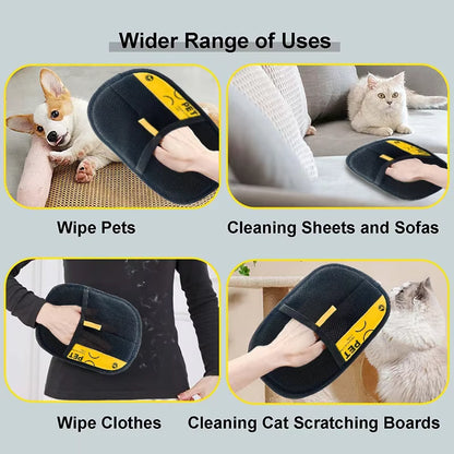 Remove Pet Hair in Seconds — No Sticky Rollers or Refills
