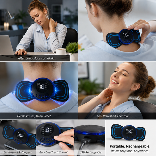 Ultra-Pulse EMS Personal Massager | Get 50% OFF + Free Cash on Delivery Across India
