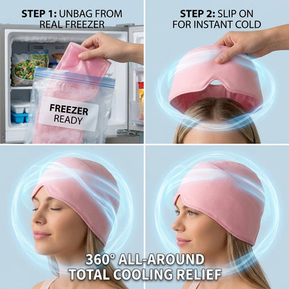 Cooling Head and Eye Relief Cap | 50% OFF + Free Cash on Delivery