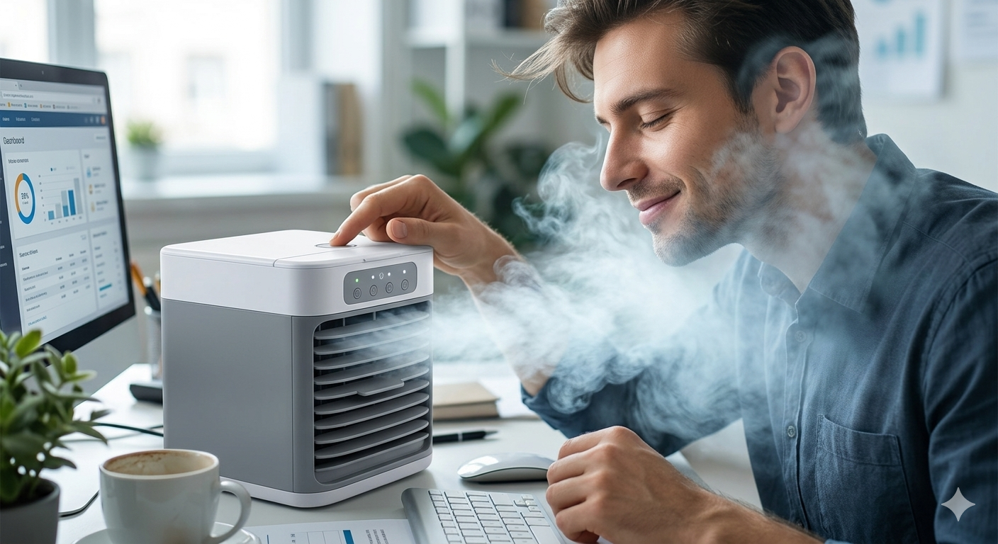 Luxury Personal Air Cooler | Flat 50% OFF & Free Delivery across India