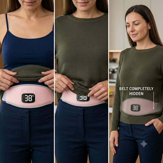 EmpowerFlow Cordless Abdominal Relief Belt | ₹600 OFF + Free Cash on Delivery Across India (Get Extra 10% OFF when you Buy 2!)