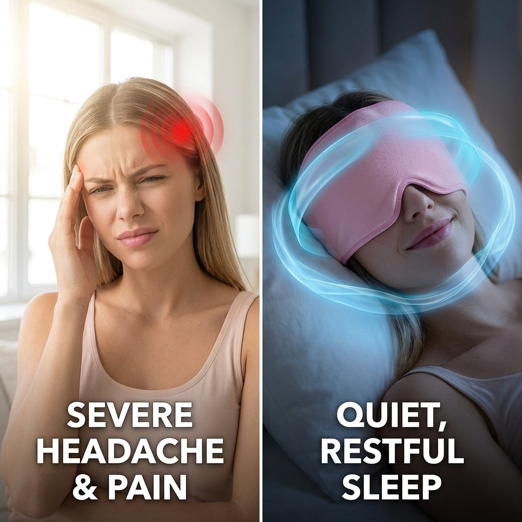 Cooling Head and Eye Relief Cap | 50% OFF + Free Cash on Delivery