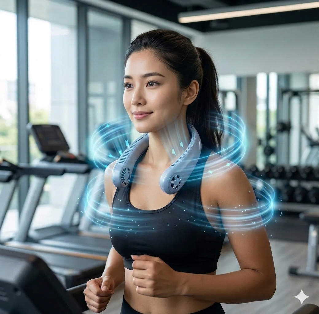 AeroBreeze Luxe Wearable Air Cooler-Neck Fan | Sale now + Free Cash on Delivery
