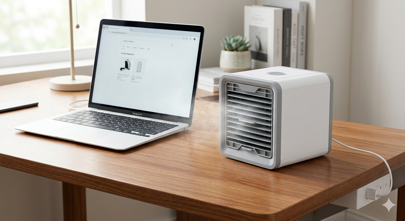 Luxury Personal Air Cooler | Flat 50% OFF & Free Delivery across India
