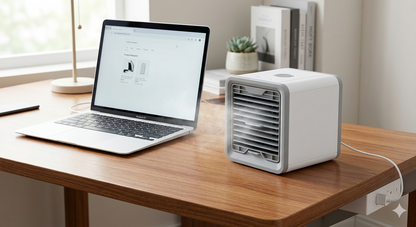 Luxury Personal Air Cooler | Flat 50% OFF & Free Delivery across India