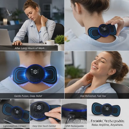 Ultra-Pulse EMS Personal Massager | Get 50% OFF + Free Cash on Delivery Across India